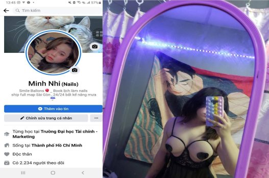 Cô Minh Nhi trong hình ảnh nóng bỏng
